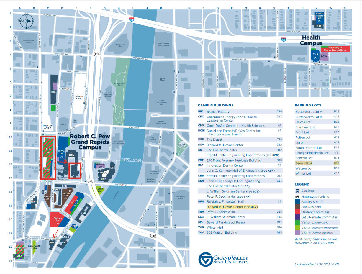 Charles W. Loosemore Auditorium, DeVos Center, GVSU City Campus, Grand Rapids